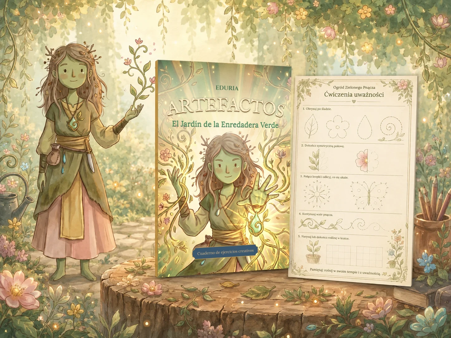 Liora y el Artefacto de la Enredadera Verde